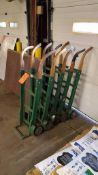 Lot of (5) hand trucks