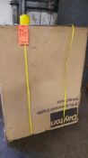 30" floor fan and Dayton 30" diameter commercial air circulator with wall bracket - new in box