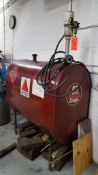 Citgo 250+/- gallon cap. oil storage tank, used for Citgard 600 engine oil, SAE 15W-40 oil, with Gra