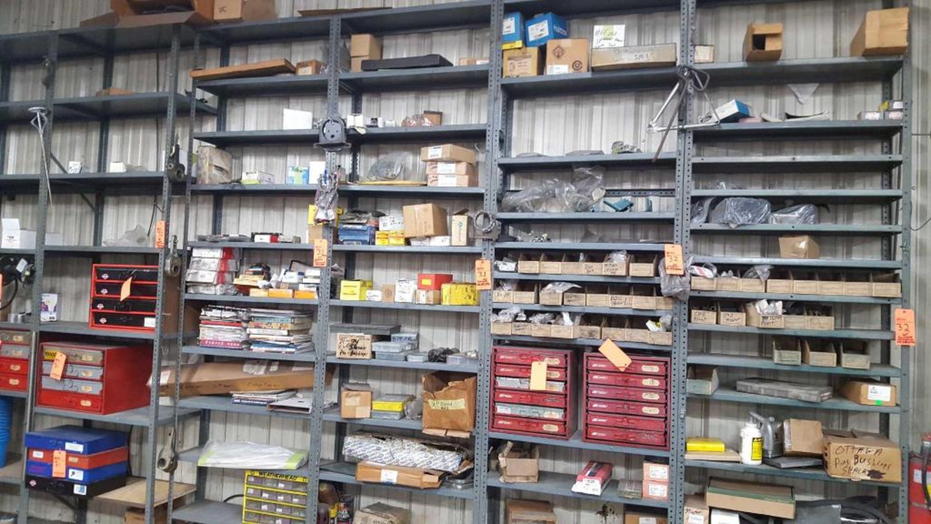 Lot of assorted truck parts including all contents on shelving - EXCLUDES parts cabinets and shelvin - Image 2 of 2