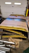 Lot of (4) assorted 4' x 6', HD dock plates