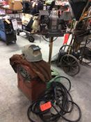 Lot contains (1) Lincoln AC/DC 225/125 electric arc welder with leathers, and (1) Sears, m/n 397.196