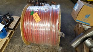 Lot contains (1) reel of 3/4" hose - NEW