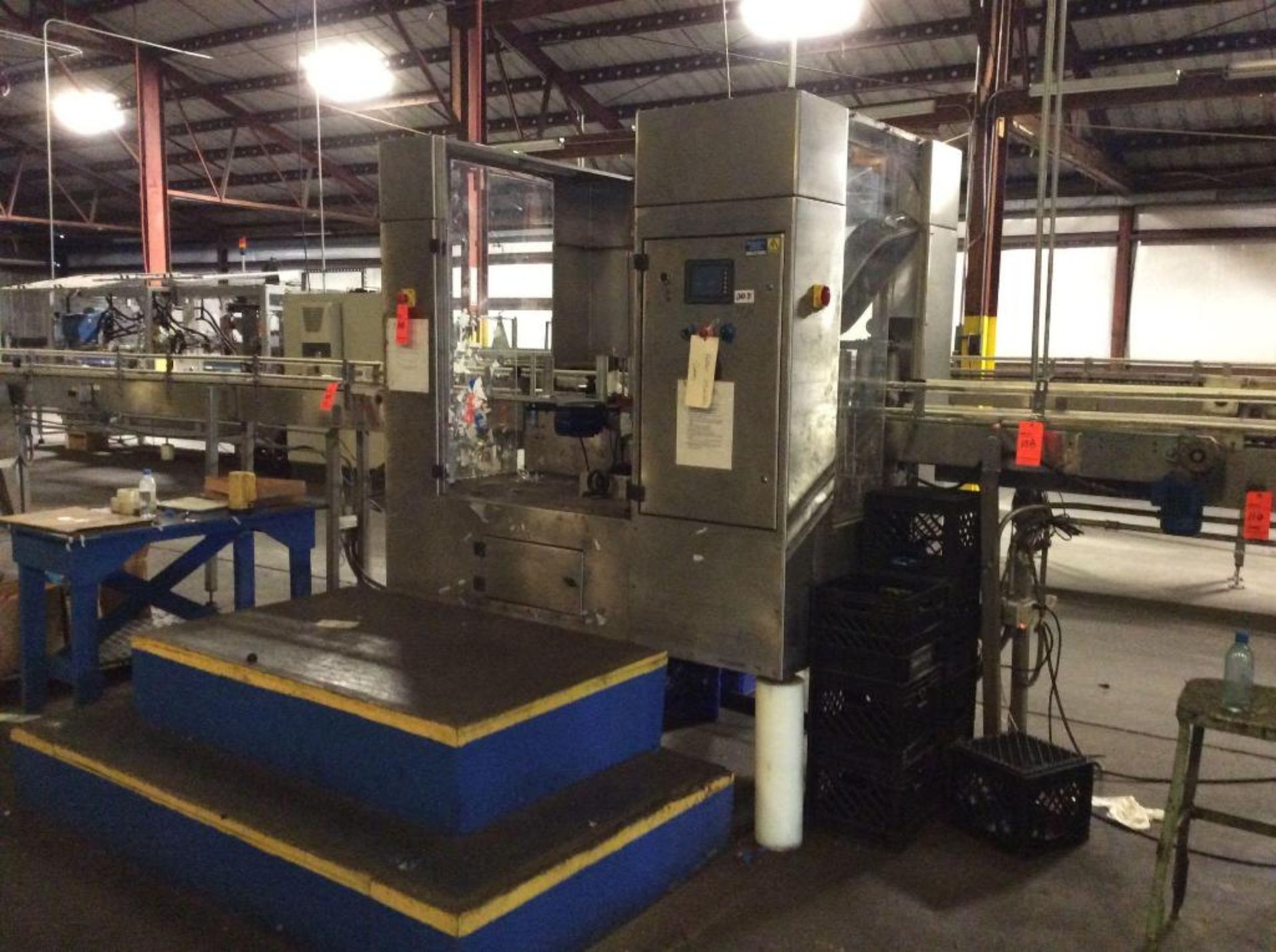 Ketan stainless steel High Speed Wraparound Labeler, mn HSW-350, sn 410815, capable speed of 300 con - Image 2 of 5