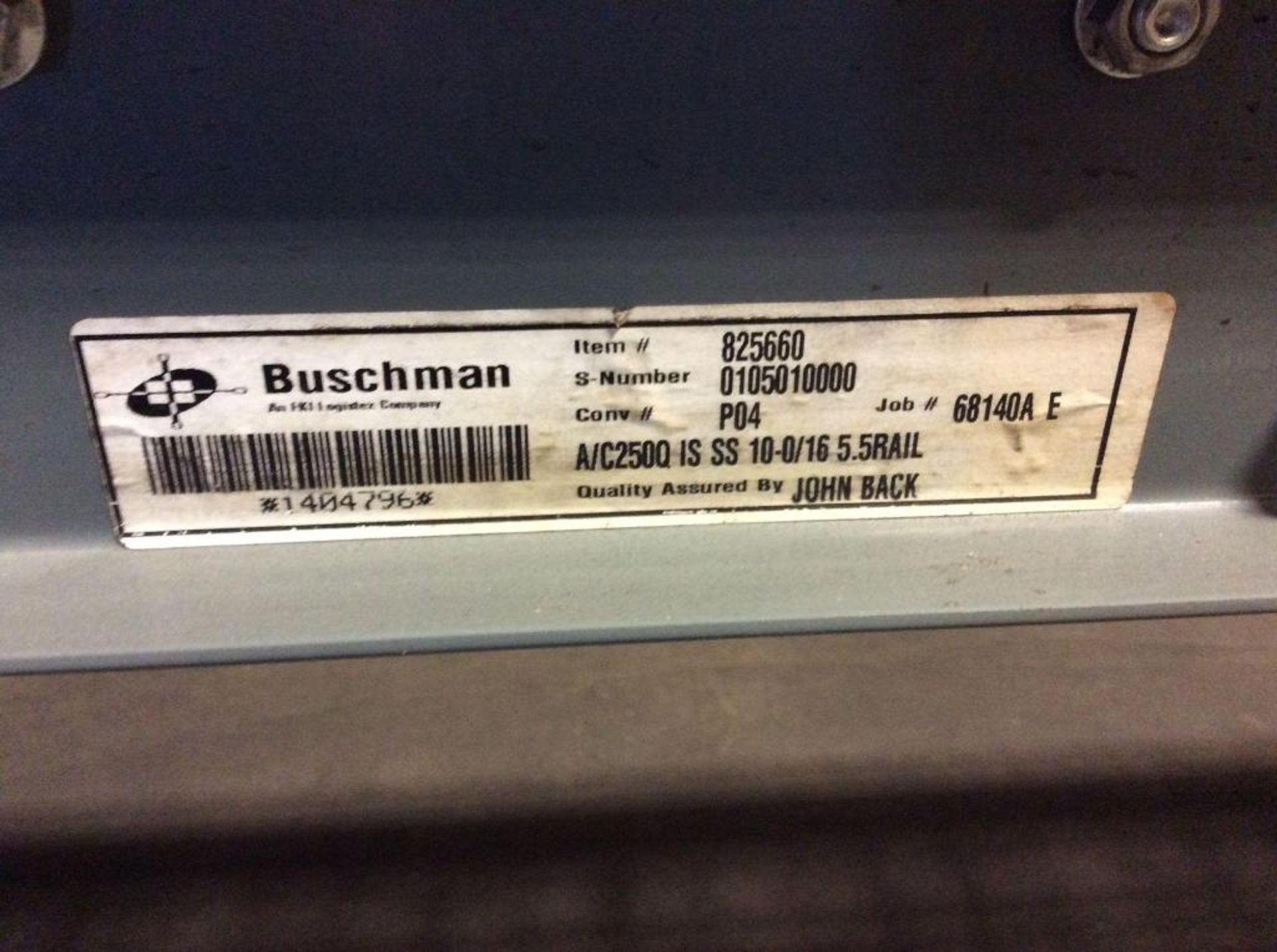 Buschman / FKI Logistics full case conveyor including approx 100' asst motorized and non-motorized r - Image 3 of 4