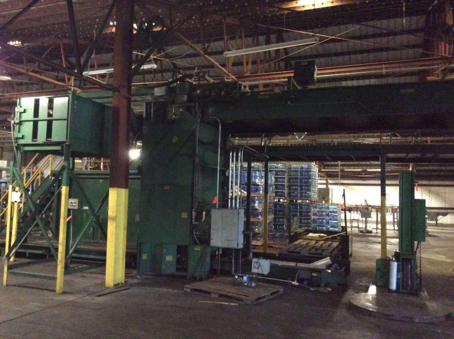 Simplimatic high level bulk depalletizer, mn 400-D, sn 1840-10730 includes automatic pick and place - Image 2 of 8