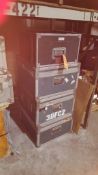 Lot of (4) assorted protective transport carriers