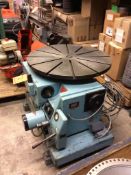 OMT 36" tilting rotary table, sn AZ35-1-73