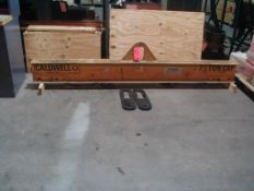 Caldwell Strong Bac 7-1/2 Ton Spreader with Lift Eye Plates Model 208-7.5-8 S/N 25773