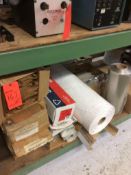 Lot of assorted packaging supplies