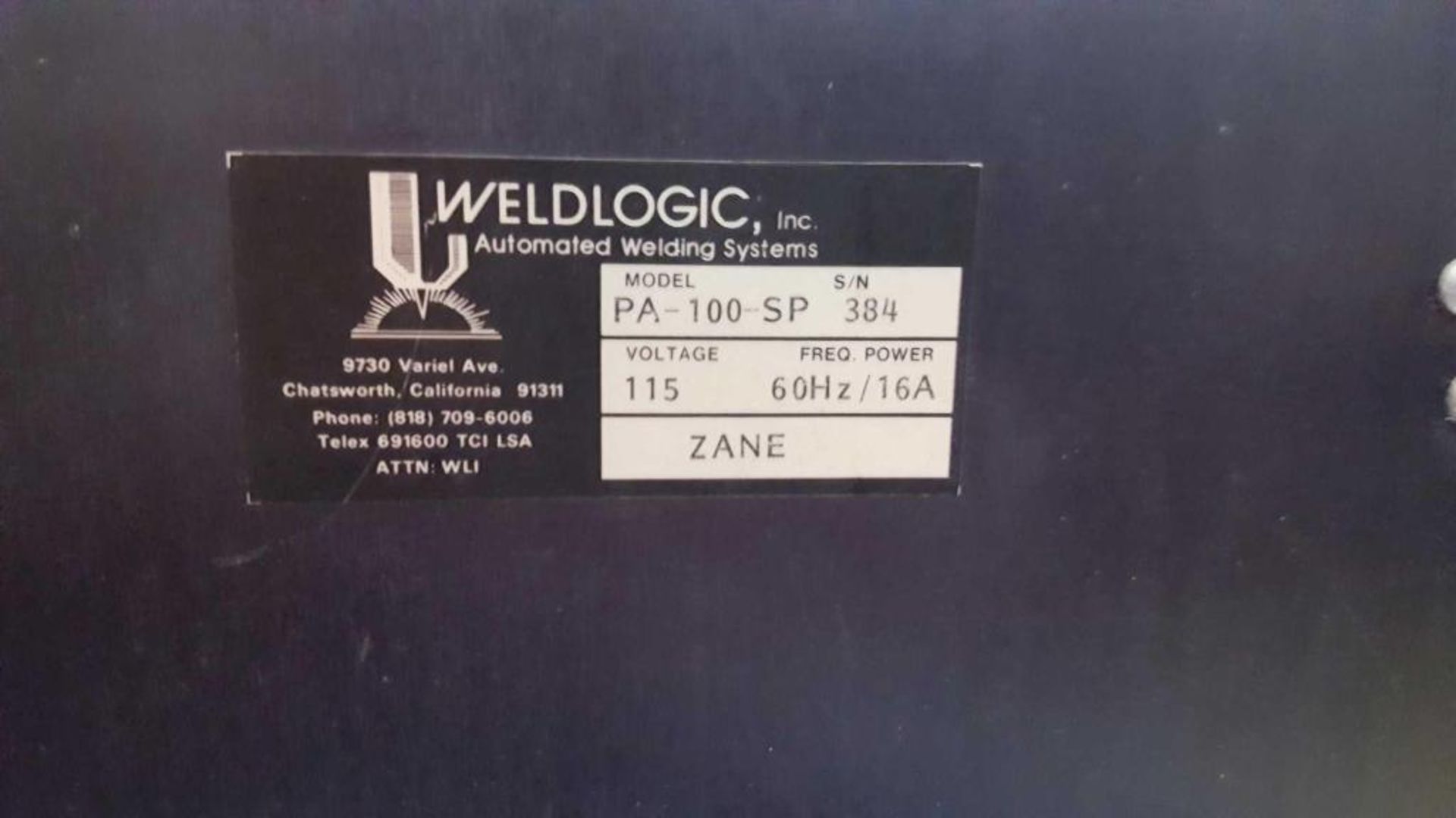 Weldlogic Pulsarc 100 tube welding machine - Image 4 of 4