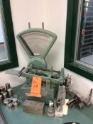 Pennsylvania Scale 3503 balance scale with weights and accessories, sn 51429