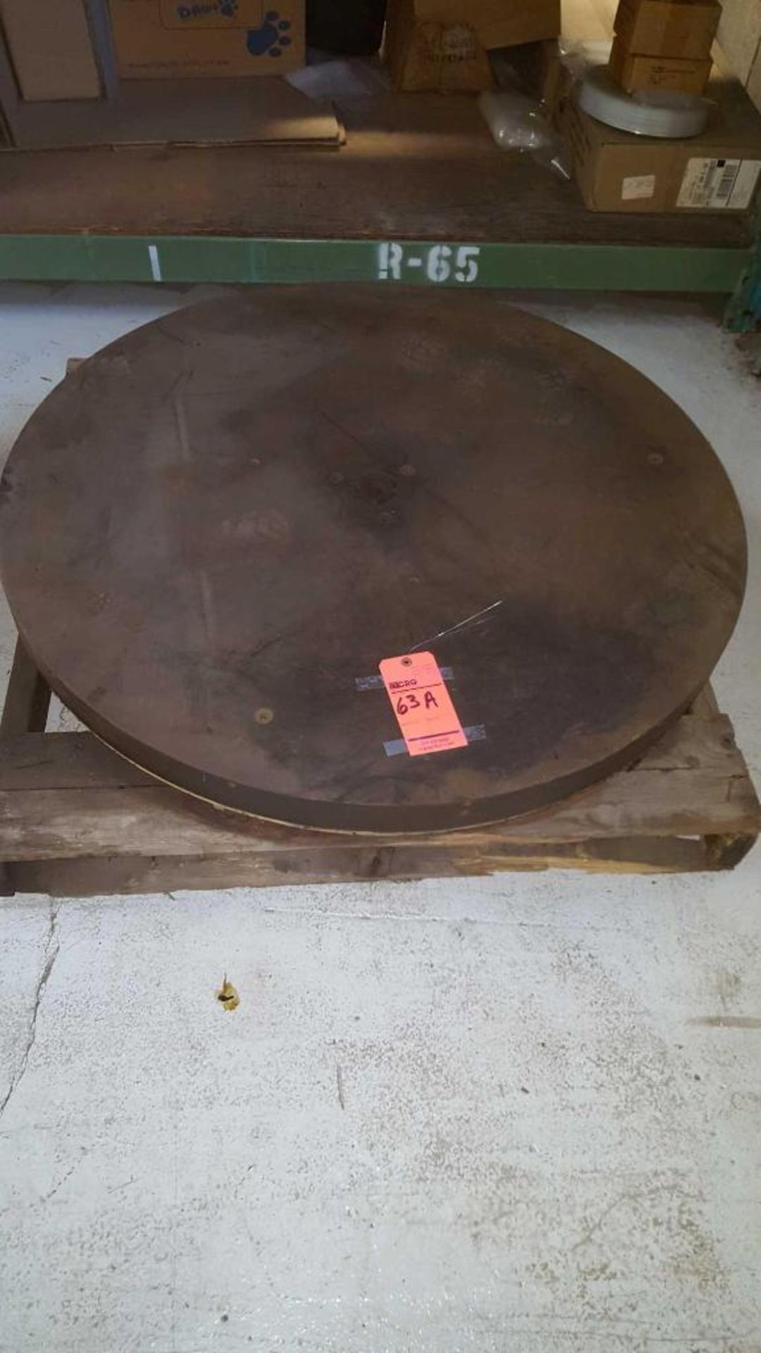 3' diameter rotary table