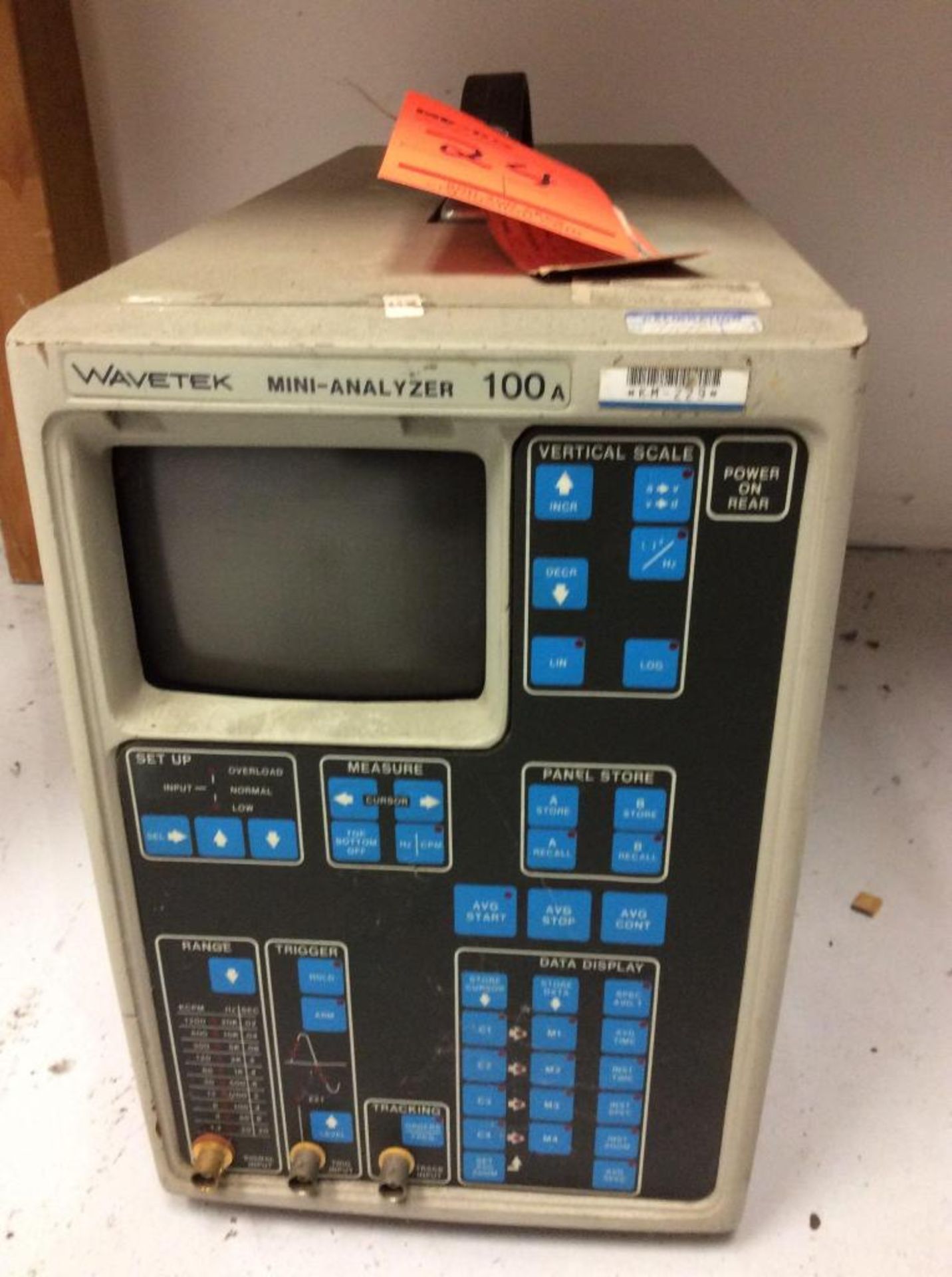 Oscilloscope Wavetek 100A mini analyzer