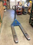 QLTY hydraulic pallet jack, 5500# / 2500 kg capacity 27" x 48" forks