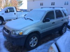 2005 Ford Escape XLT, 4dr, A/T, VIN# 1FMCU9318DA12581