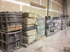 Lot of casement windows and frames on (9) pallets