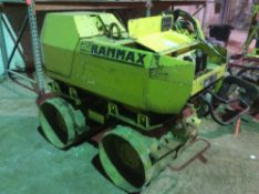 2003 Multiquip Rammax Diesel-powered walk-behind roller, s/n 1534185