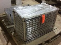 Lot of metro type wire deck shelving