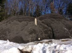 Approx. 40 - 45 cubic yards of black pumice
