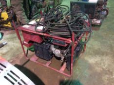 Multiquip GLW180H DC welder/AC generator with 11-HP Honda gas engine