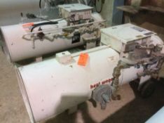 Lot of (2) Heat Wagon propane heaters, m/n 1801, 750,000 BTU/hr