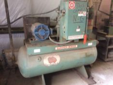 Gardner-Denver horizontal air compressor and Arrow Pneumatics air dryer (parts/repair)