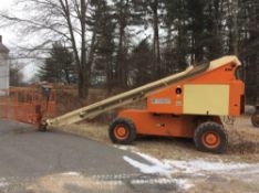 1996 JLG 60H Diesel boom lift, 60' reach, 6219 hours, s/n 0300022649