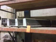 Lot of (4) ass't 36" electric heaters, 1500 watts