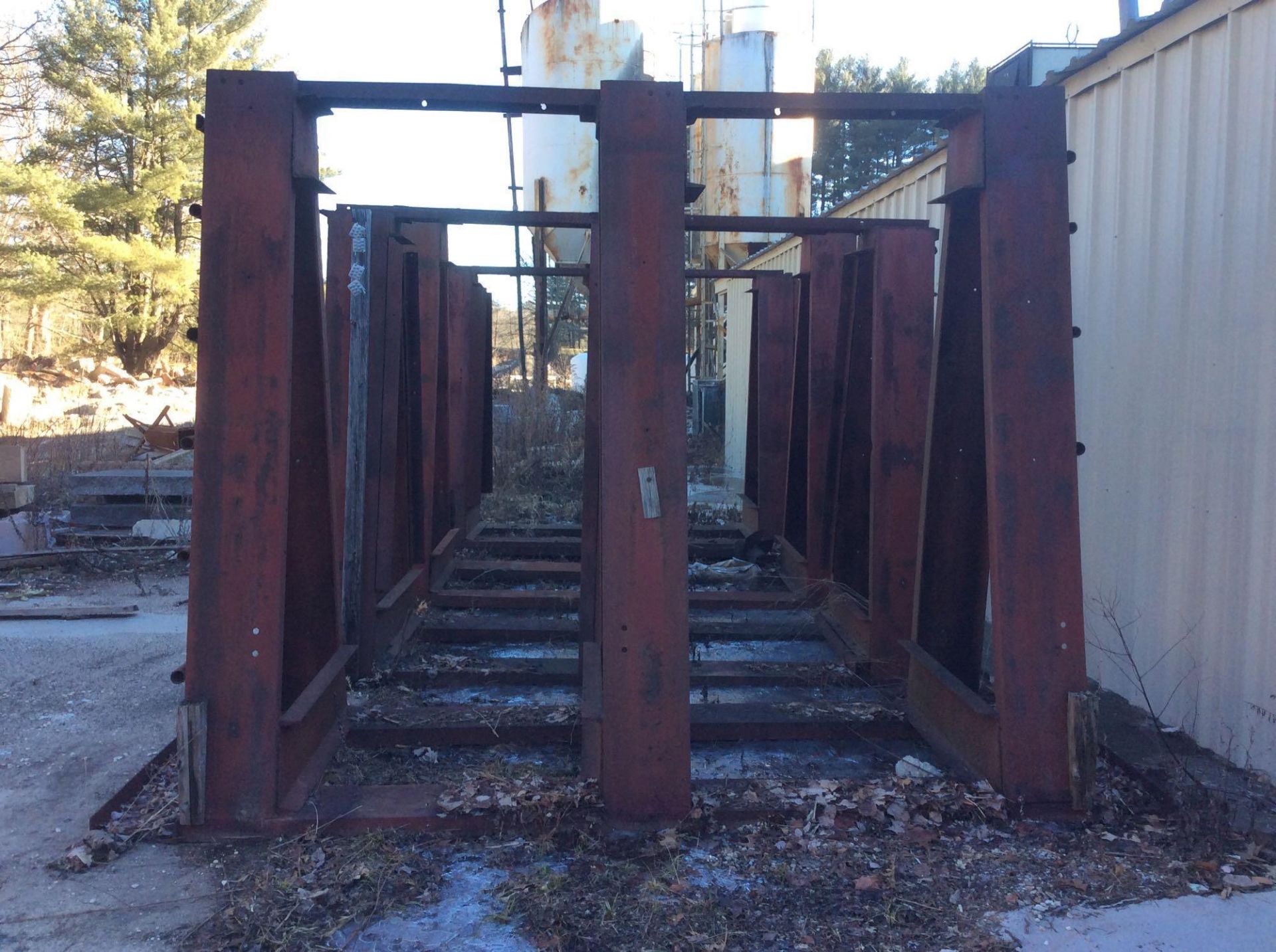 Lot of (4) HD steel A-frames - Image 2 of 2