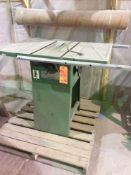 Lot of (2) table saws: (1) Central Machinery (complete), and (1) Powermatic (parts/repair)