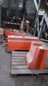 Lot of assorted hammer anvils and parts