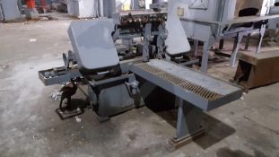 Doall, horizontal cut off machine, horizontal band saw with automatic feed, 12in capacity, seri