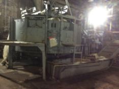 Electric Furnace Company electric heat treating furnace, serial number 914. Rotary conveyor, el