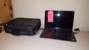 Dell laptop computer with case