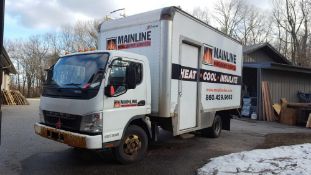 2007 Mitsubishi Fuso box truck, diesel, SA, auto transmission, 203,148 miles, VIN: JL6BBG1S57K010900