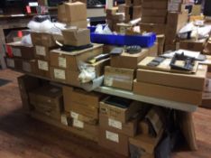 Lot of assorted Hearth and Home stove parts and accessories etc. see photo for complete list.