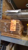 Lot of 12 assorted stove hearths
