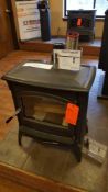 Hearthstone, craftsbury model wood stove, s/n 823/4, 40000 BTUs, 81% efficient, 1.5 cubic foot fire