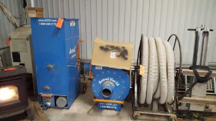 Accu 1 insullation system with Accu 1 M/N 9300 unit, Accu 1 Vac 14 unit, portable hose reel with hos