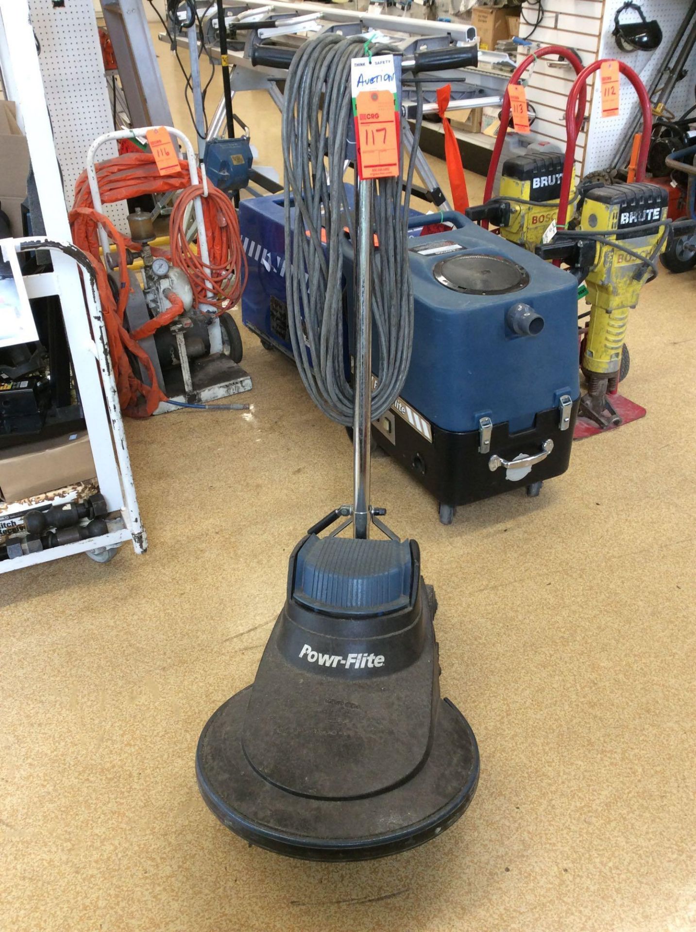 Power Flite 20" orbital buffer (AS IS CONDITION)