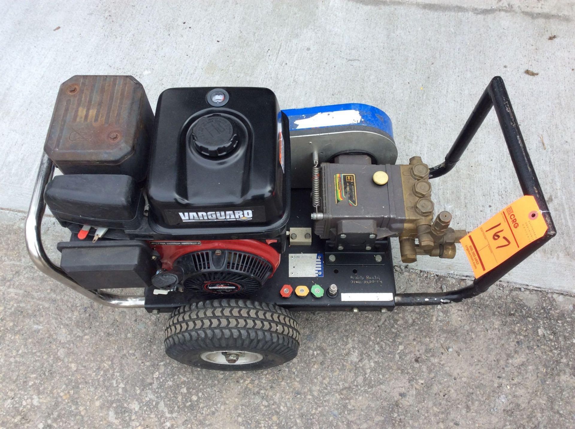 Simpson portable pressure washer with Briggs and Stratton motor