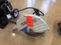 Edco 16" electric cut off saw, mn TP400A-2, with 14" diamond blade