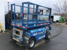 Genie heavy duty 4x4 all terrain man lift platform, mn GS-2668IC, 1250 lb capacity, 4' x 8'