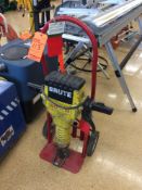 Bosch Brute jackhammer, mn 0611304139, 1 phase with cart (AS IS CONDITION)