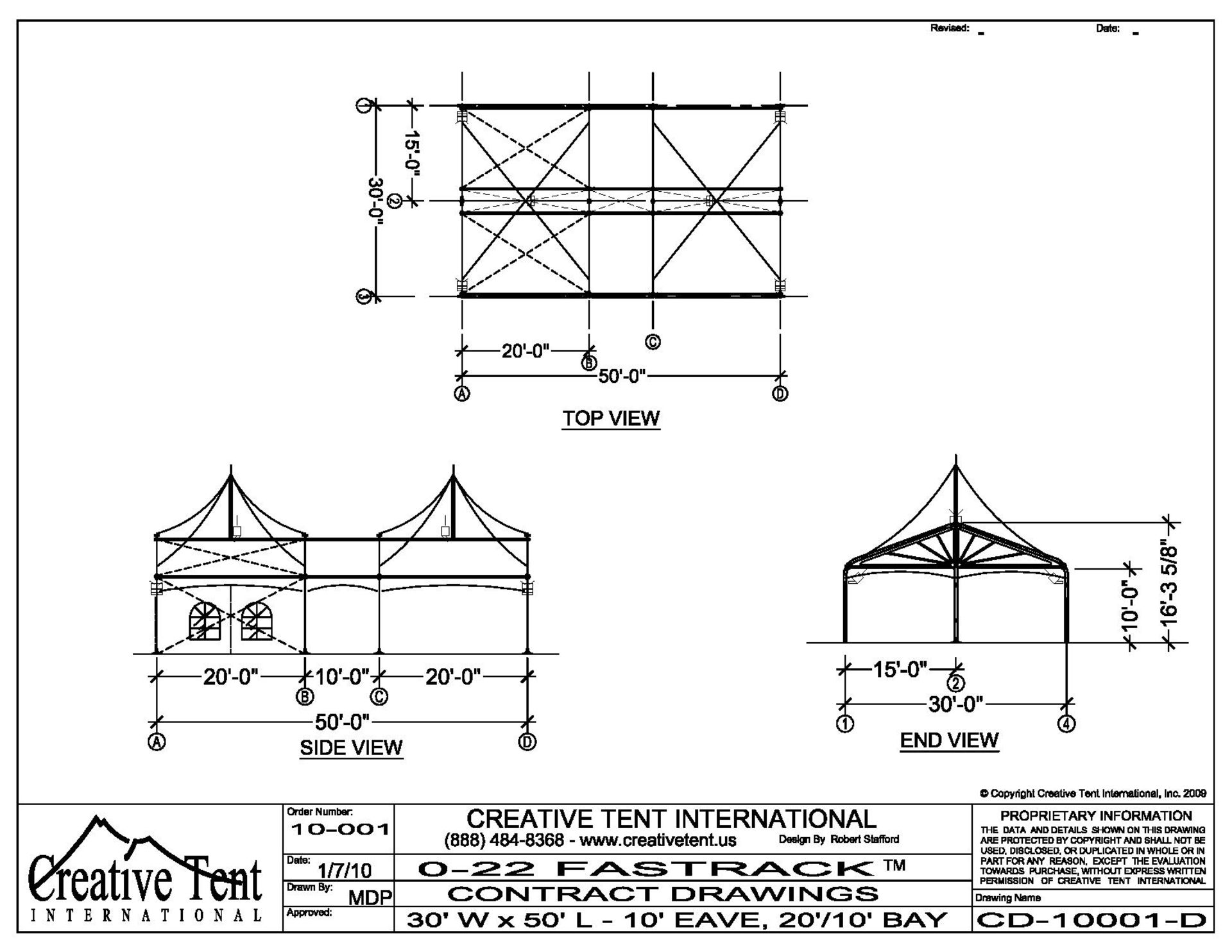 CREATIVE TENT 30' X 50' - 022 FAST TRACK SYSTEM WITH SHASTA PEAK KIT ADDON AND FULL SIDING (Like New - Image 9 of 9