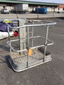 Aluminum manlift bucket