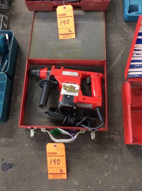 Lot of (2) Kango hammer drills with cases, mn 426 and 327
