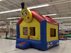 15' x 15' inflatable bounce house train, with blower