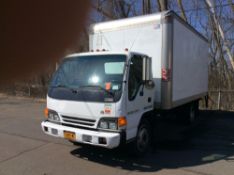 2001 Isuzu 16' box truck w/liftgate, turbo diesel, auto trans, 261,530 miles, Morgan aluminum